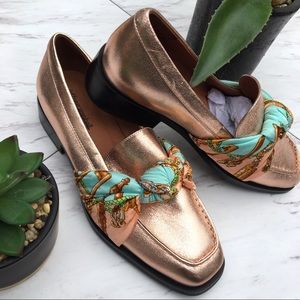 Jeffery Campbell Bollero Scarf Loafers